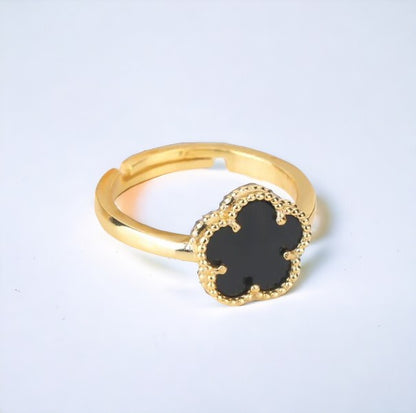 LUSSO™ Viral Adjustable Clover Ring